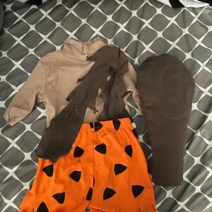 Toddler Bam Bam Halloween costume